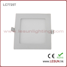 Ahorro de energía 12W Square Panel Lights / Flat Lighting LC7726t